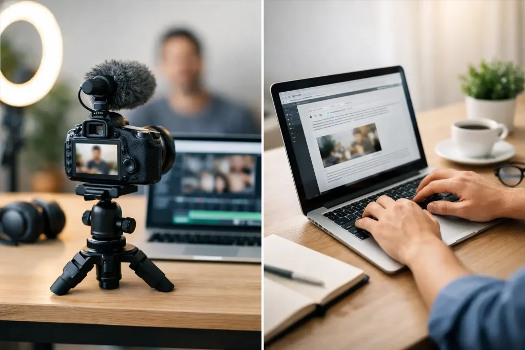 YouTube or Blog for Beginners?